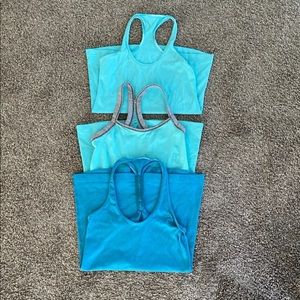 3 lululemon tank tops